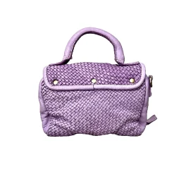 Scarpe di Maremma Mini Bag Artigianale A Tracolla In Pelle Intrecciata*Donna Borse Morbide