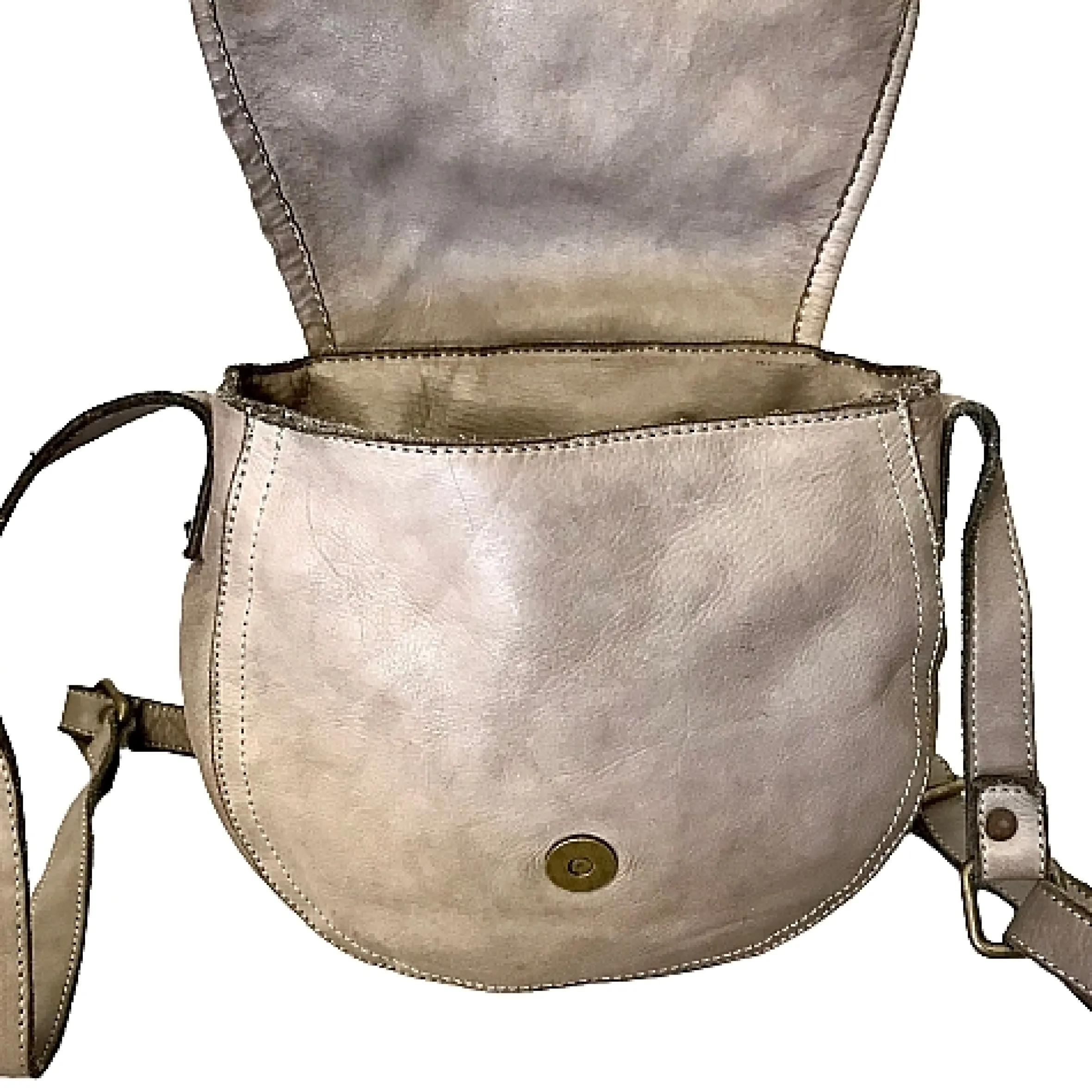Scarpe di Maremma Mini Bag Artigianale In Pelle Intrecciata E Borchiette*Donna Borse Morbide