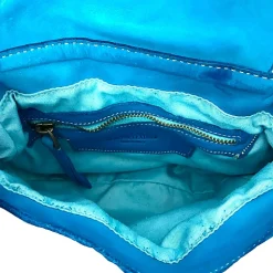 Scarpe di Maremma Mini Bag Artigianale In Pelle Intrecciata E Borchiette*Donna Borse Morbide
