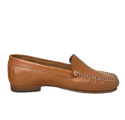Scarpe di Maremma Mocassino Artigianale Cuoio Tan*Donna Mocassini