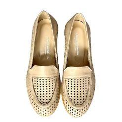 Scarpe di Maremma Mocassino Artigianale In Pelle Forata Nude*Donna Mocassini