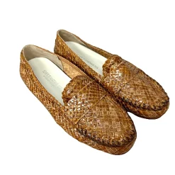 Scarpe di Maremma Mocassino Artigianale In Pelle Intrecciata*Donna Mocassini