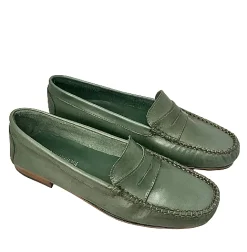 Scarpe di Maremma Mocassino Artigianale Verde*Donna Mocassini