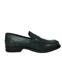 Scarpe di Maremma Mocassino College Blu Cucito Blake*Uomo Mocassini