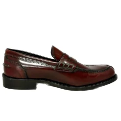 Scarpe di Maremma Mocassino College Spazzolato Bordeaux Cucito Blake*Uomo Mocassini