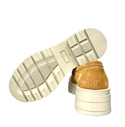 Scarpe di Maremma Mocassino Con Suola Carrarmato Cuoio*Donna Mocassini