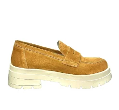 Scarpe di Maremma Mocassino Con Suola Carrarmato Cuoio*Donna Mocassini