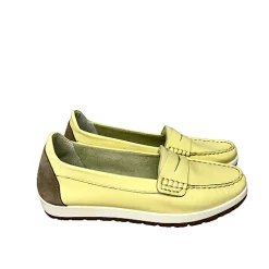 Scarpe di Maremma Mocassino Giallo/Tortora*Donna Mocassini