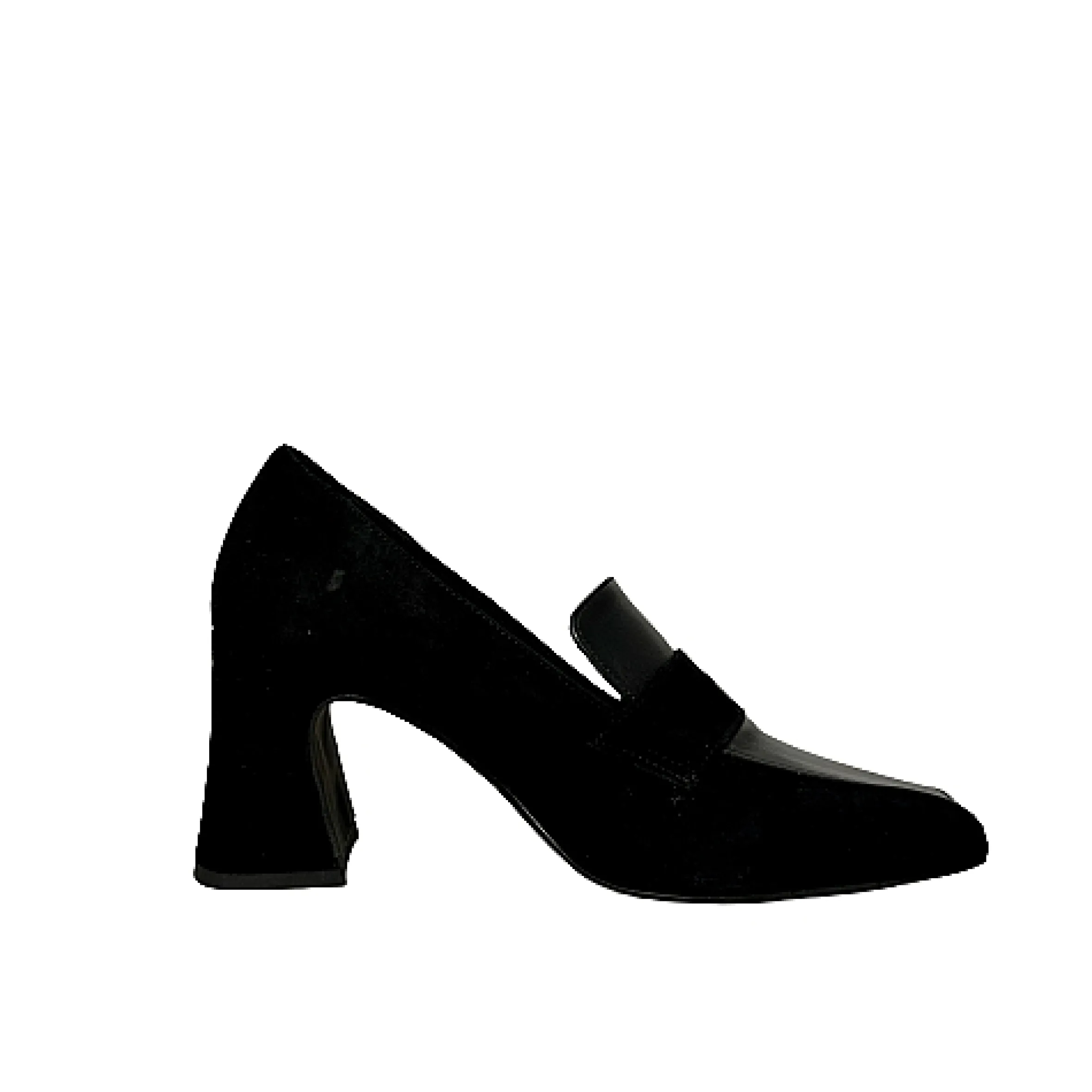 Scarpe di Maremma Mocassino In Camoscio E Pelle Nero Pfv*Donna Mocassini