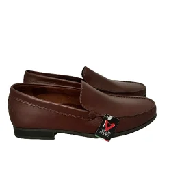 Scarpe di Maremma Mocassino In Pelle Marrone Soldini*Uomo Mocassini
