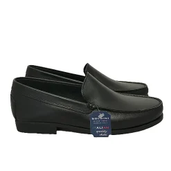 Scarpe di Maremma Mocassino In Pelle Nero Soldini*Uomo Mocassini