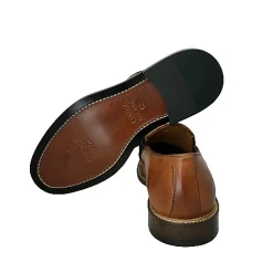 Scarpe di Maremma Mocassino Intrecciato Cognac*Uomo Mocassini