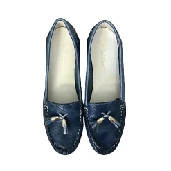 Scarpe di Maremma Mocassino Laminato Blu*Donna Mocassini