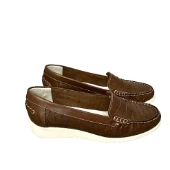 Scarpe di Maremma Mocassino Marrone Intrecciato*Donna Mocassini