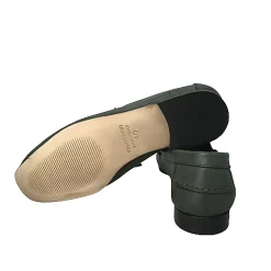 Scarpe di Maremma Mocassino Mod. College Estivo Verde*Uomo Mocassini