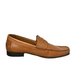 Scarpe di Maremma Mocassino Mod. College Estivo Cuoio*Uomo Mocassini