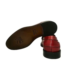 Scarpe di Maremma Mocassino Mod. College Rosso*Uomo Mocassini