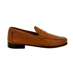 Scarpe di Maremma Mocassino Mod. College Sfoderato Cuoio*Uomo Mocassini