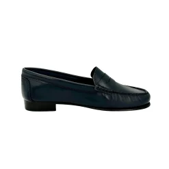 Scarpe di Maremma Mocassino Sfoderato Mod.College Blu*Donna Mocassini