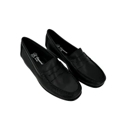 Scarpe di Maremma Mocassino Sfoderato Mod.College Nero*Donna Mocassini
