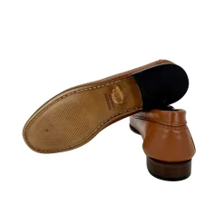 Scarpe di Maremma Mocassino Sfoderato Mod.College Cuoio*Donna Mocassini