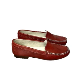 Scarpe di Maremma Mocassino Stropicciato Rosso*Donna Mocassini
