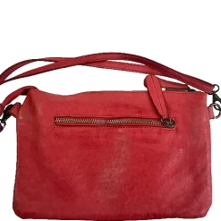 Scarpe di Maremma Piccola Borsa Intrecciata Rossa*Donna Borse Morbide