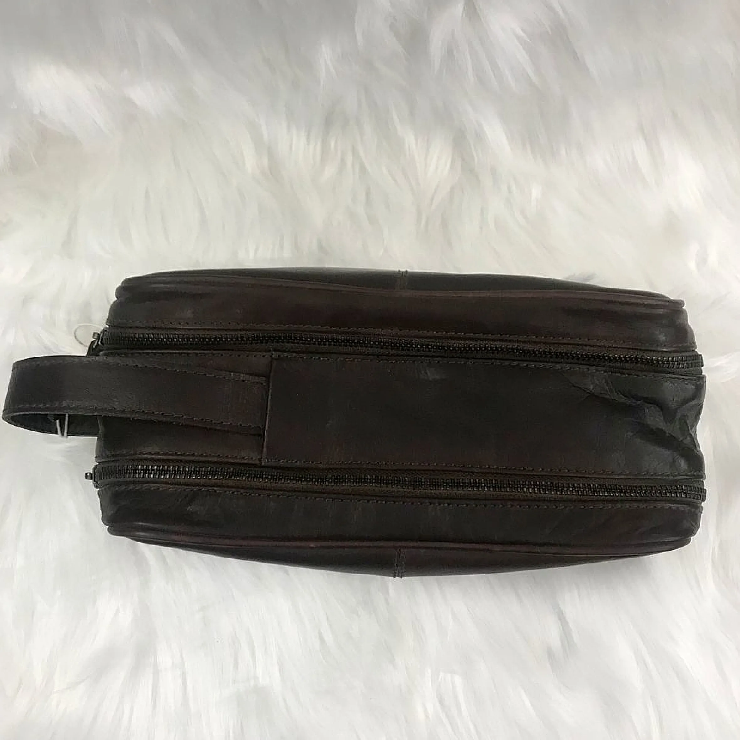 Scarpe di Maremma Pochette / Trousse In Pelle Testa Di Moro* Borse Viaggio