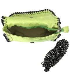 Scarpe di Maremma Pochette Verde*Donna Borse Morbide