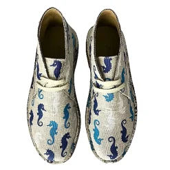 Scarpe di Maremma Polacchina Artigianale Cavallucci* Tela Colorata