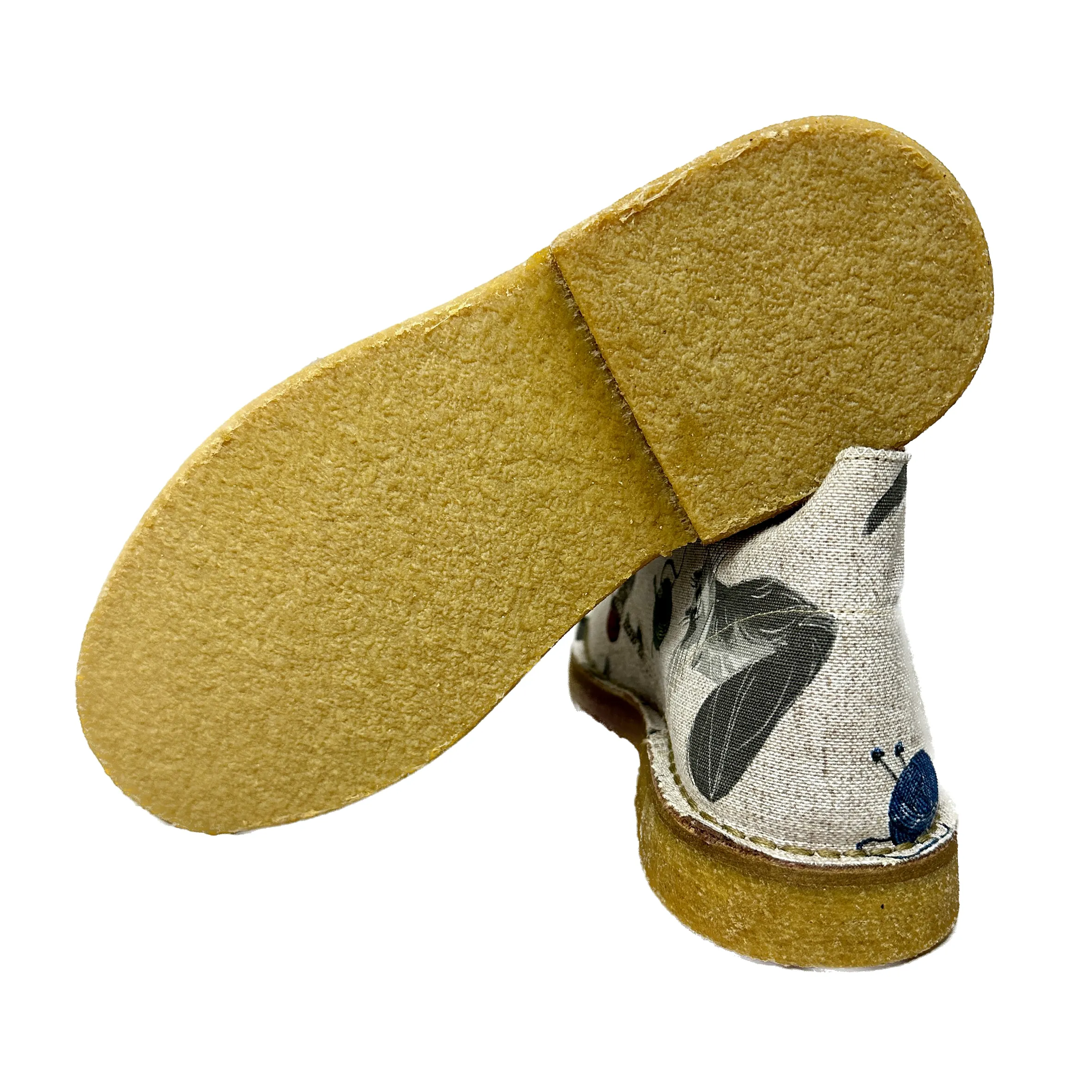 Scarpe di Maremma Polacchina Artigianale Gatti* Tela Colorata