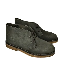 Scarpe di Maremma Polacchina Artigianale Testa Di Moro* Monocolore Camoscio