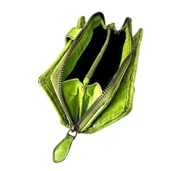 Scarpe di Maremma Portafoglio Artigianale In Pelle Intrecciata*Donna Portafogli