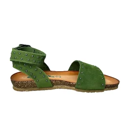 Scarpe di Maremma Sandalo Allacciato Alla Caviglia Verde Bionatura*Donna Sandali & Ciabatte
