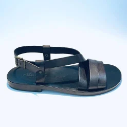 Scarpe di Maremma Sandalo Artigianale In Pelle Nero*Uomo Sandali & Ciabatte