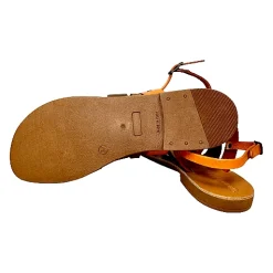 Scarpe di Maremma Sandalo Artigianale Multicolore Marrone*Donna Sandali & Ciabatte