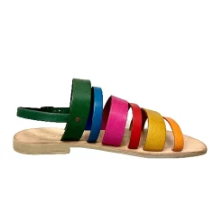Scarpe di Maremma Sandalo Artigianale Multicolore*Donna Sandali & Ciabatte