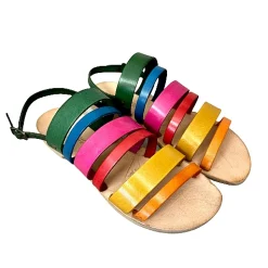 Scarpe di Maremma Sandalo Artigianale Multicolore*Donna Sandali & Ciabatte