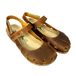 Scarpe di Maremma Sandalo Bionatura Chiuso In Punta In Pelle Oleata Albicocca*Donna Sandali & Ciabatte