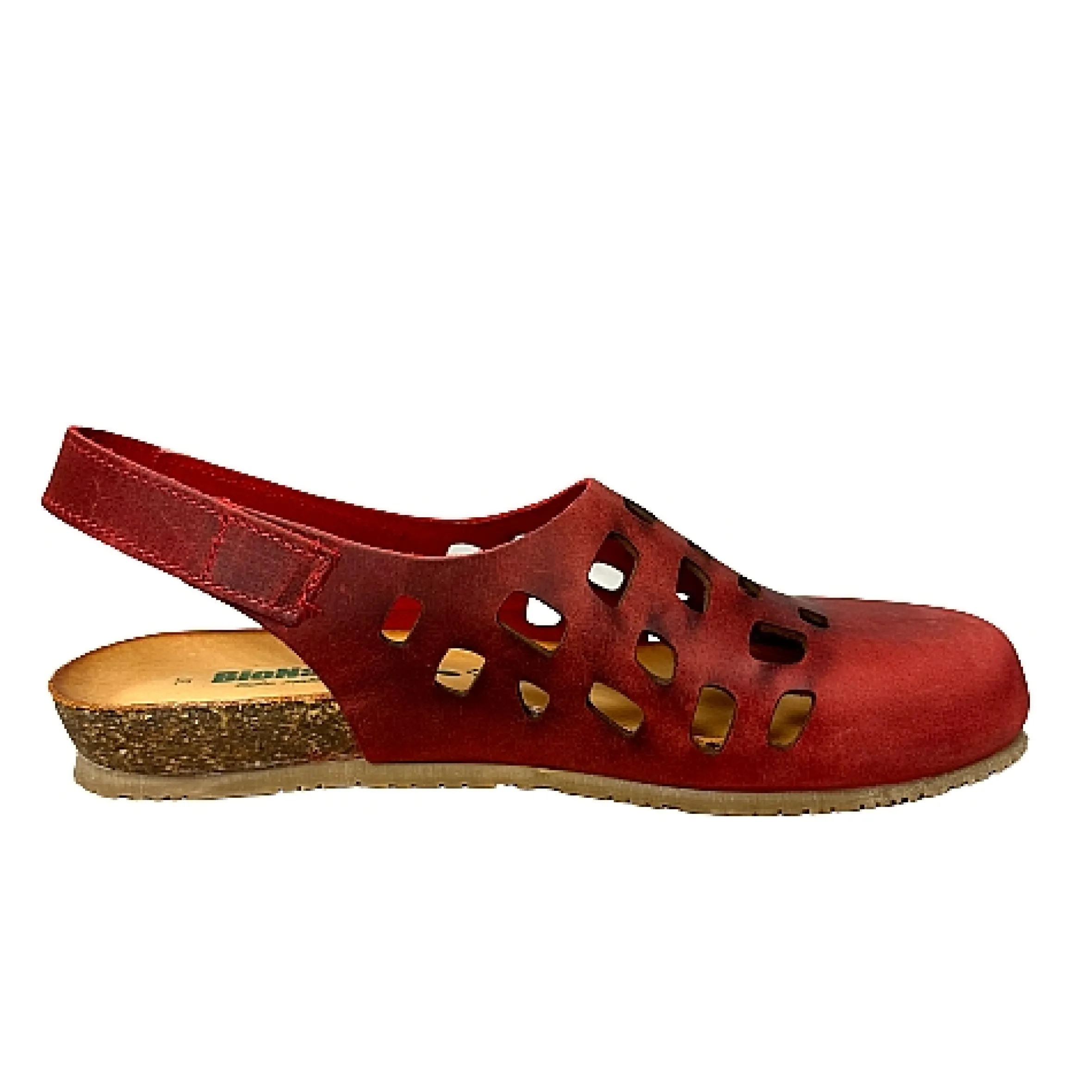 Scarpe di Maremma Sandalo Bionatura Chiuso In Punta In Pelle Oleata Corallo*Donna Sandali & Ciabatte