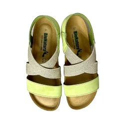 Scarpe di Maremma Sandalo Bionatura Con Elastico Lime*Donna Sandali & Ciabatte