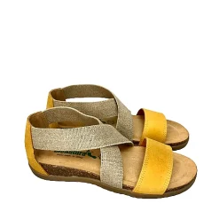 Scarpe di Maremma Sandalo Bionatura Con Elastico Ocra*Donna Sandali & Ciabatte
