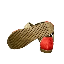 Scarpe di Maremma Sandalo Bionatura Con Elastico Rosso*Donna Sandali & Ciabatte