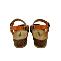 Scarpe di Maremma Sandalo Bionatura In Pelle Fregene Ocra, Marrone, Taupe E Arancio*Donna Sandali & Ciabatte