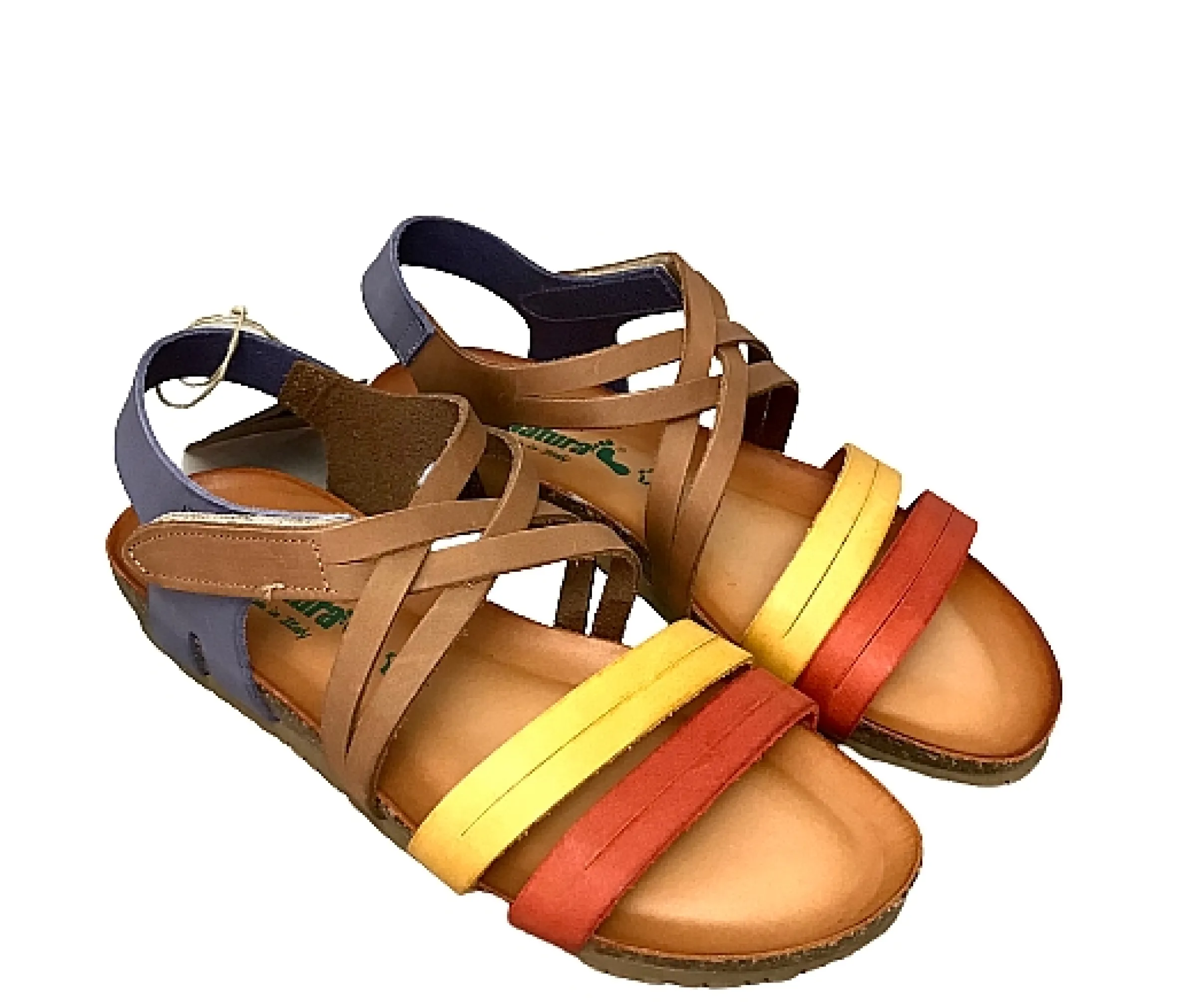 Scarpe di Maremma Sandalo Bionatura Multicolor In Pelle*Donna Sandali & Ciabatte