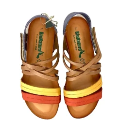 Scarpe di Maremma Sandalo Bionatura Multicolor In Pelle*Donna Sandali & Ciabatte