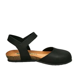 Scarpe di Maremma Sandalo Bionatura Nero Chiuso In Punta In Pelle*Donna Sandali & Ciabatte