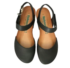 Scarpe di Maremma Sandalo Bionatura Nero Chiuso In Punta In Pelle*Donna Sandali & Ciabatte