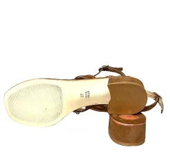Scarpe di Maremma Sandalo Gioiello In Camoscio Cuoio Nude*Donna Sandali & Ciabatte
