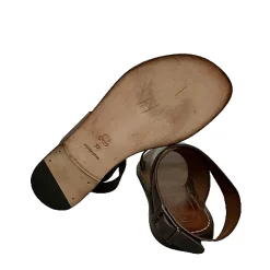 Scarpe di Maremma Sandalo In Pelle Marrone Mod. 9912*Donna Sandali & Ciabatte